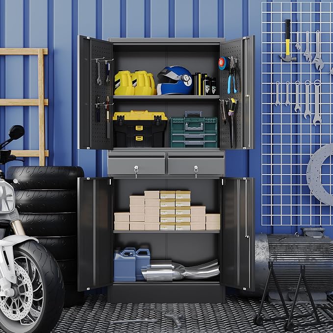 Metal Garage Storage Cabinet - Image 2