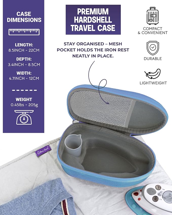 The Quilted Bear Premium Mini Steam Iron - Image 5