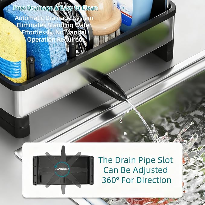 304 Stainless Steel Sink Caddy - Image 6