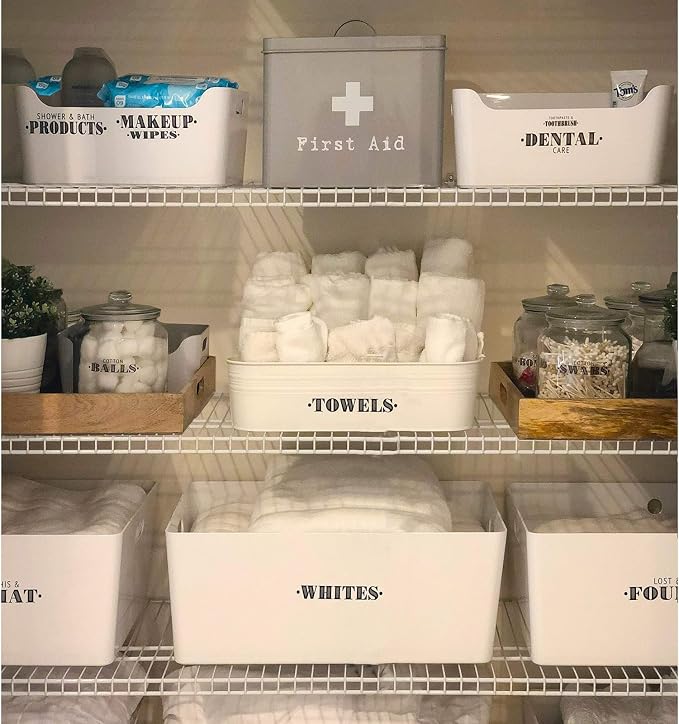 Talented Kitchen Farmhouse Bathroom Label Stickers - Image 3