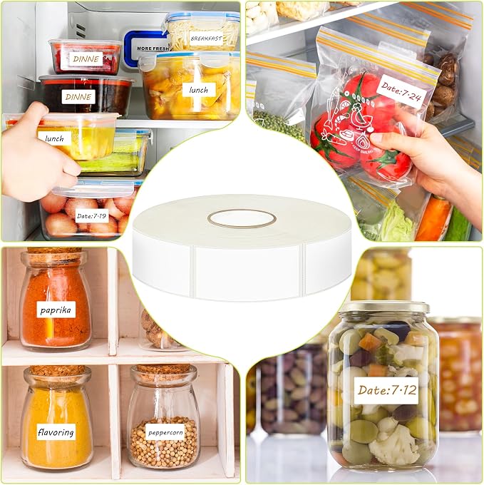 600 Blank Removable Freezer Labels - Image 7