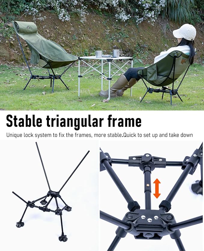 iClimb 2 Anti-Sinking Chair and 1 Extendable Table - Image 5