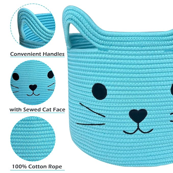 VK VK·LIVING Large Cat Toy Basket - Image 4