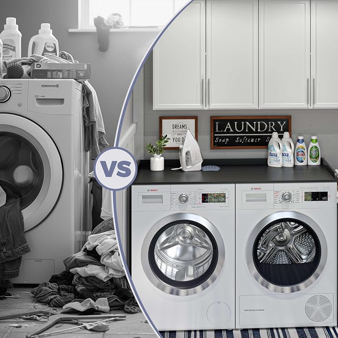 FIMELLO 27.6" x 54" Washer and Dryer Countertop, Laundry Countertop - Image 6