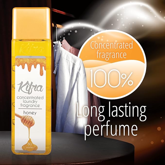 KIFRA HONEY Concentrated Laundry Fragrance 6.76 Fl Oz 200ml 80 Washing Cycles - Image 5