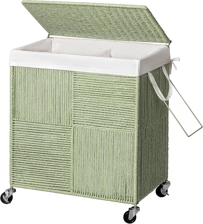 WOWLIVE Double Laundry Hamper by WOWLIVE