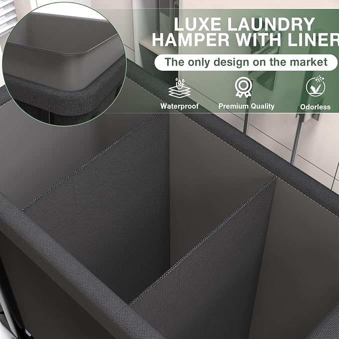 60 Gal High Grade Large Laundry Basket - Image 3