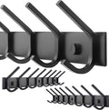 WEBI Coat Rack Wall Mounted, 24 Inch 8 Hooks by WEBI