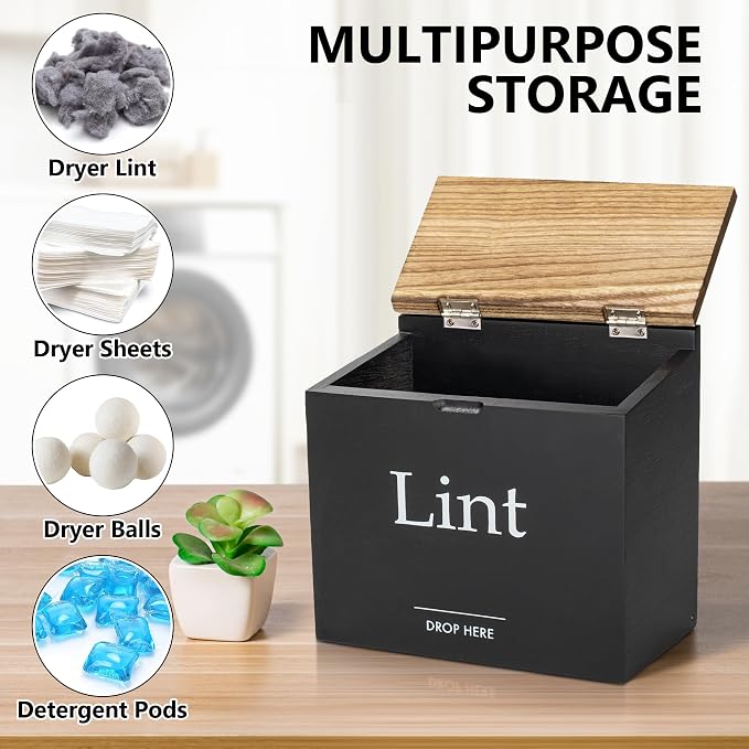 Magnetic Lint Bin for Laundry Room - Image 5