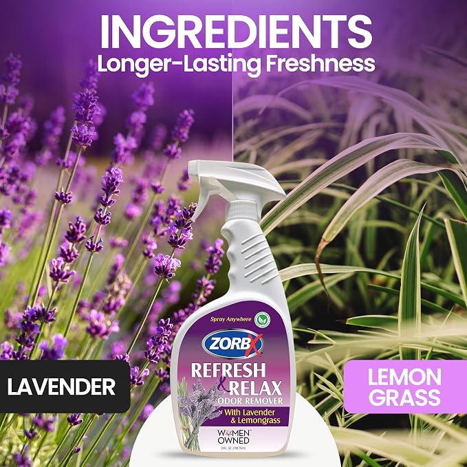 ZORBX Lavender & Lemongrass Spray, 24 Oz - Image 6