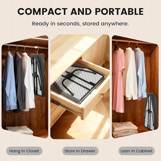 Small Ironing Board, Foldable Table Top Ironing Board Compact, Portable - Image 3