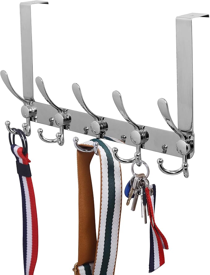 WEBI Over The Door Hook Door Hanger Hook Rack - Image 7