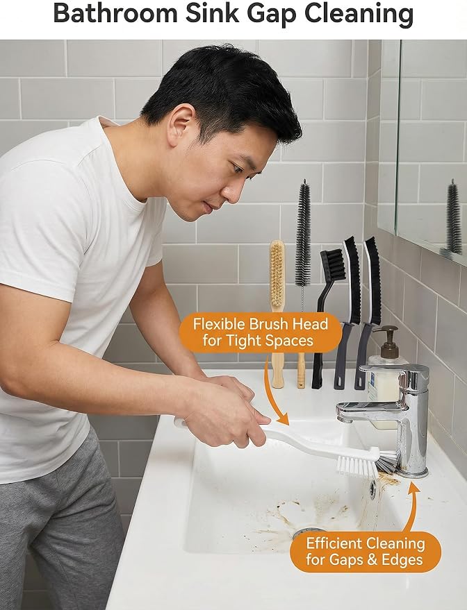 Washing Machine Cleaning Brush Set, Front Load Washer Machine Cleaner - Image 8