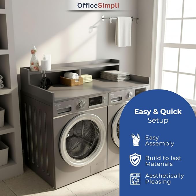 OfficeSimpli Large Washer Dryer Countertop - Image 6