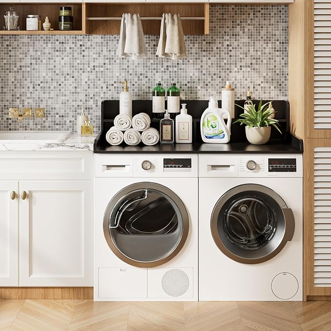 2-Tier Washer Dryer Countertop, Laundry Room Organization and Storage, 27.6" x - Image 7