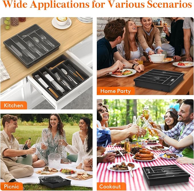 Lifewit Silverware Organizer - Image 6