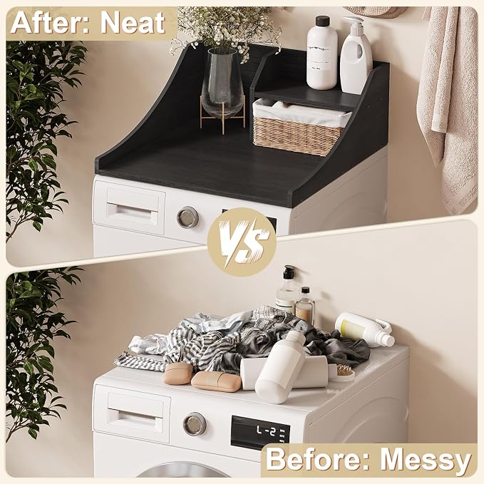 Laundry Countertop Single, 2-Tier Washer Dryer Countertop Laundry Topper - Image 8