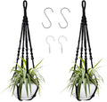 Augshy Macrame Hanging Planter, 2 Pack Hanging Planters by Augshy