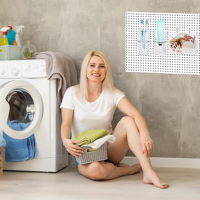 20 Pcs Pegboard Bins and Cups - Image 5