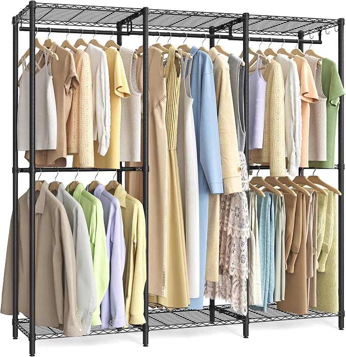 SONGMICS Clothing Rack, Heavy-Duty Garment Rack by SONGMICSbySONGMICSHOME