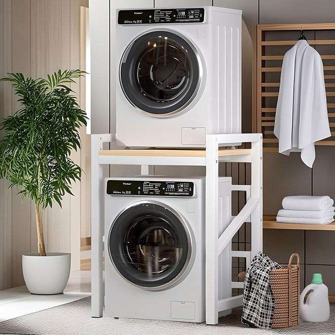 QUTBAG Laundry Room Organization, Over The Washer and Dryer Storage Shelf by Unknown