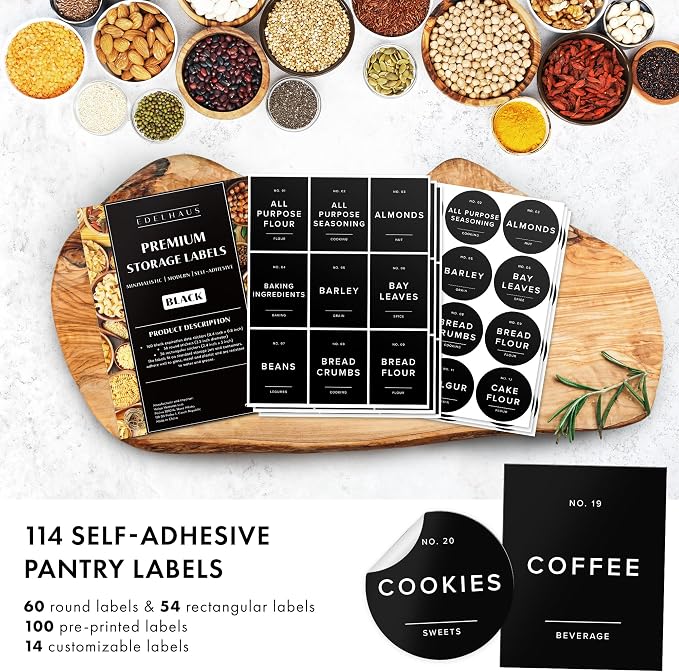 Minimalist Pantry Labels - Image 4