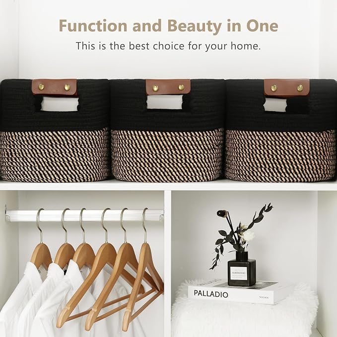 Cotton Rope Basket, Storage Baskets - Image 5