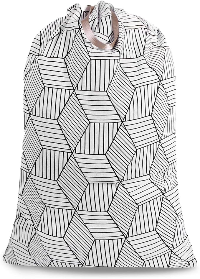 Extra Large Laundry Bag with Drawstring and Handle, Heavy Duty Travel Dirty by SANFERGE