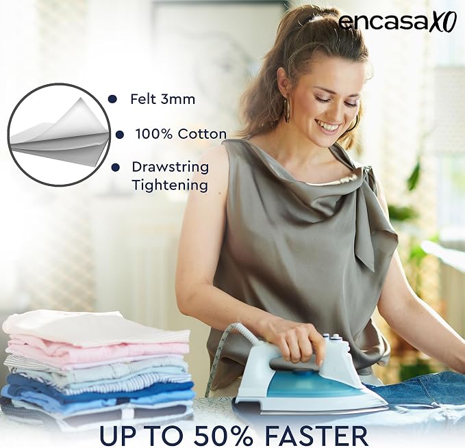 Encasa XO Ironing Board Cover and Pad 54"x18" - Image 7