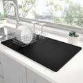 Rnivvi Dish Drying Mat for Kitchen Counter, 12 x 19" Super Absorbent Drainer by Rnivvi