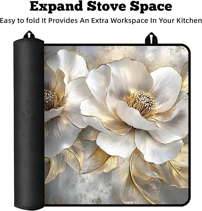 Multi-Design Stove Top Cover for Glass/Electric Stoves - Image 6
