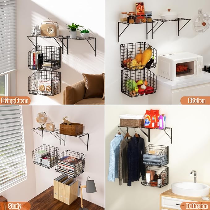 2 Pack Laundry Room Shelves - Image 5
