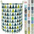 Merdes 19.7’’ Waterproof Foldable Laundry Hamper, Dirty Clothes Laundry Basket by Aouker