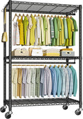 FUTASSI P3 Plus Rolling Clothes Rack, Clothing Racks by FUTASSI