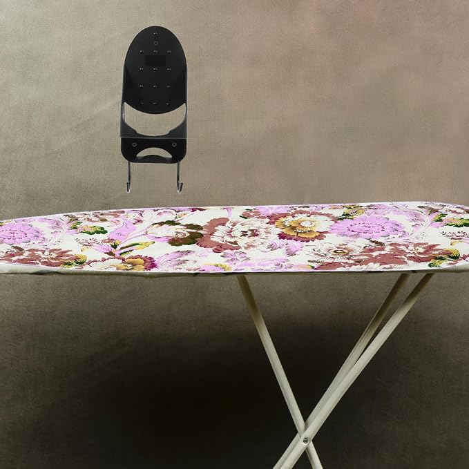 HOMSFOU Bathroom Ironing Board Mount Iron Hanger Electric Iron Holder - Image 4