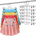 Closet Organizers and Storage, 6 Tier Storage and Organization Pants Hangers by SHUKEEKA