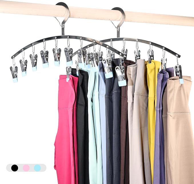Legging Organizer for Closet, 2 Pack Drying Rack by MATIMASU