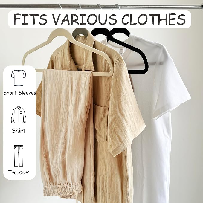 Urby Extra Wide Hangers for Plus Size Clothes, Ganchos para Colgar Ropa - Image 5