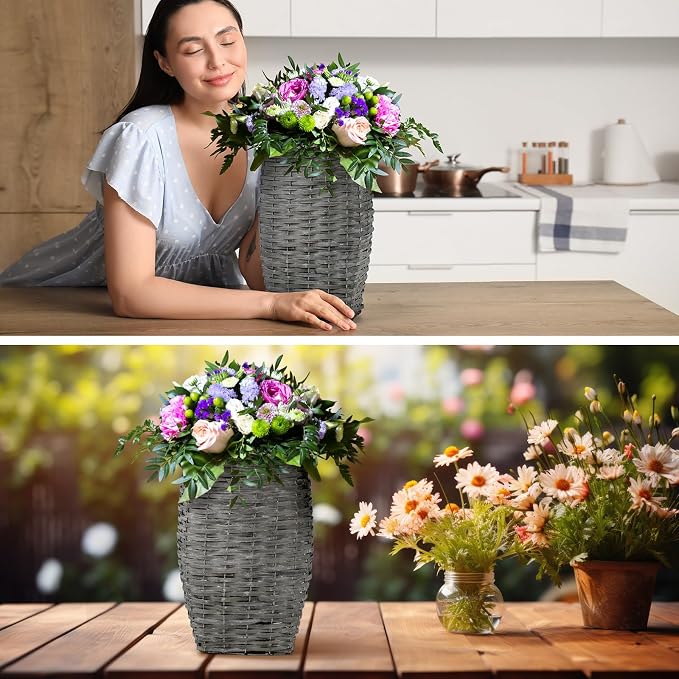 Marsui Front Door Basket Woven Hanging Basket - Image 7