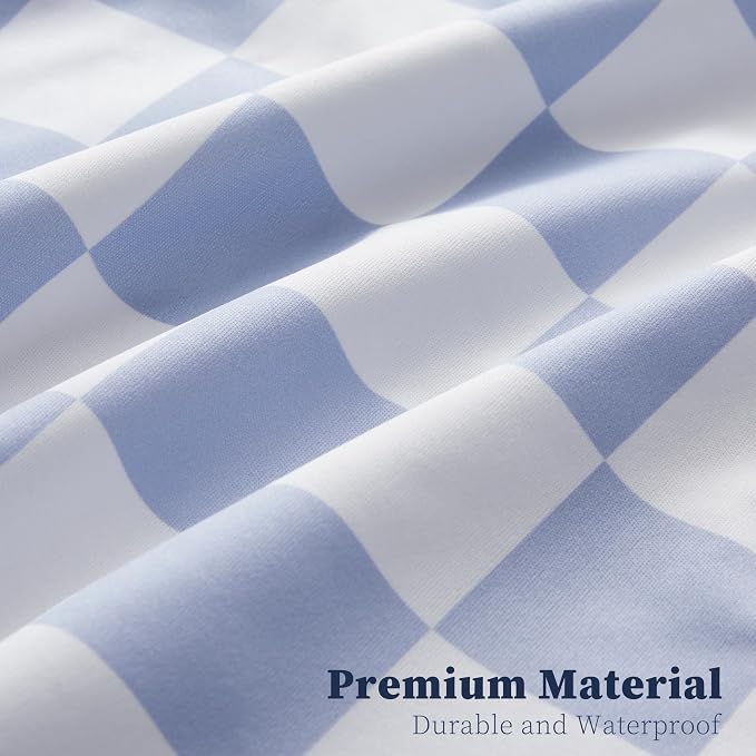 Checkered 2 Pcs Large Travel Laundry Bags - Image 5