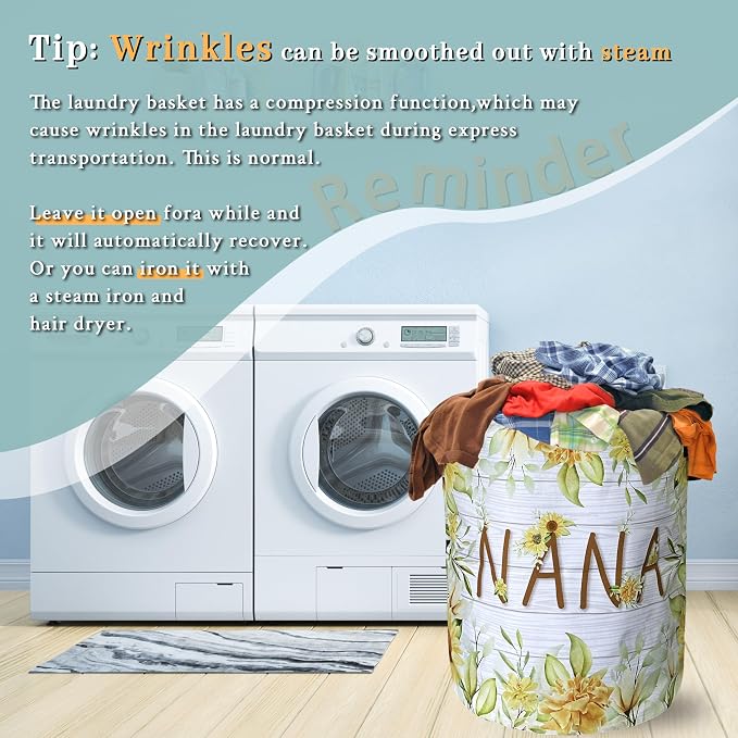 Nana Laundry Basket Foldable - Image 6
