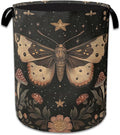Magic Butterfly Laundry Basket, Foldable Oxford Cloth Moth Mushroom Flower by Unknown
