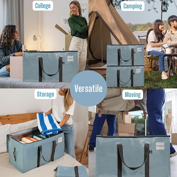VENO 12 Pack Moving Bags, Upgraded Heavy Duty, Moving Boxes Alternative - Image 5