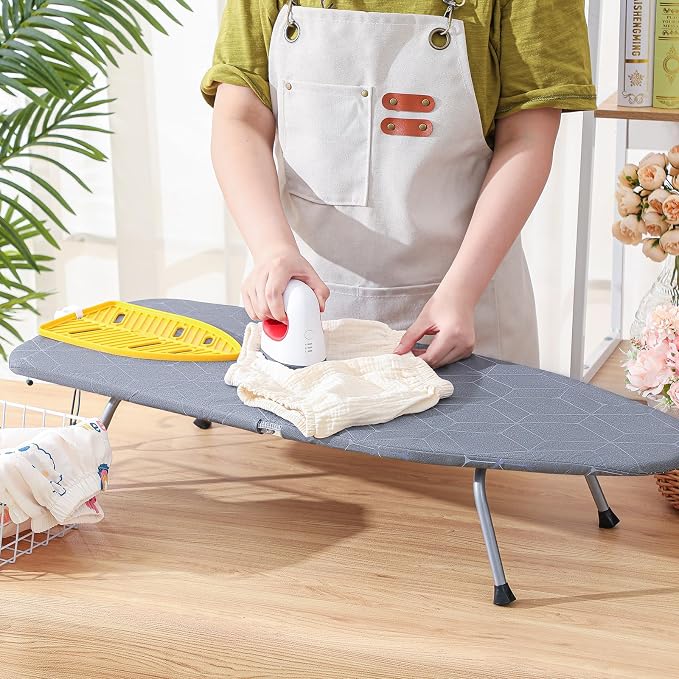 Chunful Mini Ironing Board Tabletop, Portable Compact Travel - Image 6