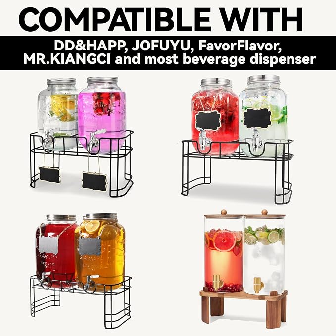 Drip Pan Compatible with Drink Dispenser, 1 Pack Silicone Tray Mat - Image 2