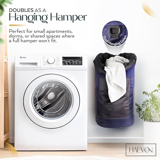 HAEVON Laundry Backpack - 131L Heavy Duty Laundry Bag - Image 6