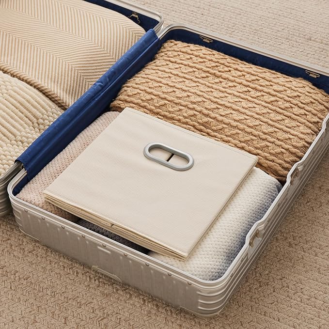 MAX Houser 6 Pack Foldable Fabric Storage Bins - Image 9