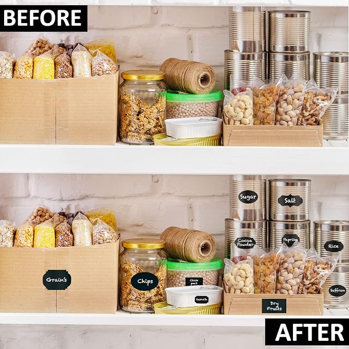 Chalkboard Labels for Jars 98pcs - Image 7