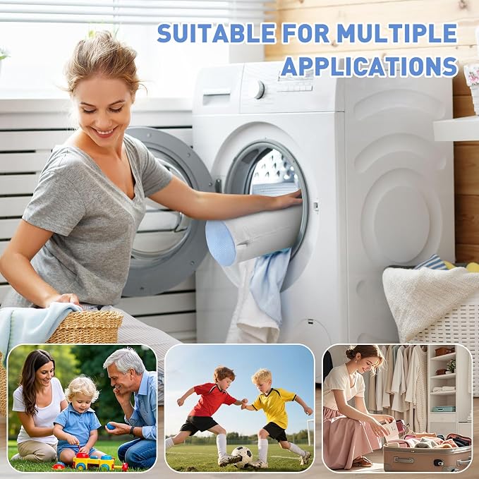 Shoe Washing Machine Bag w/Shoe Trees to Prevent Deformation - Image 8