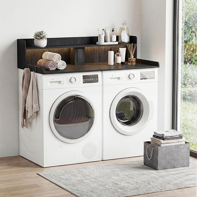 Seang 2-Tier Washer Dryer Countertop by Seang